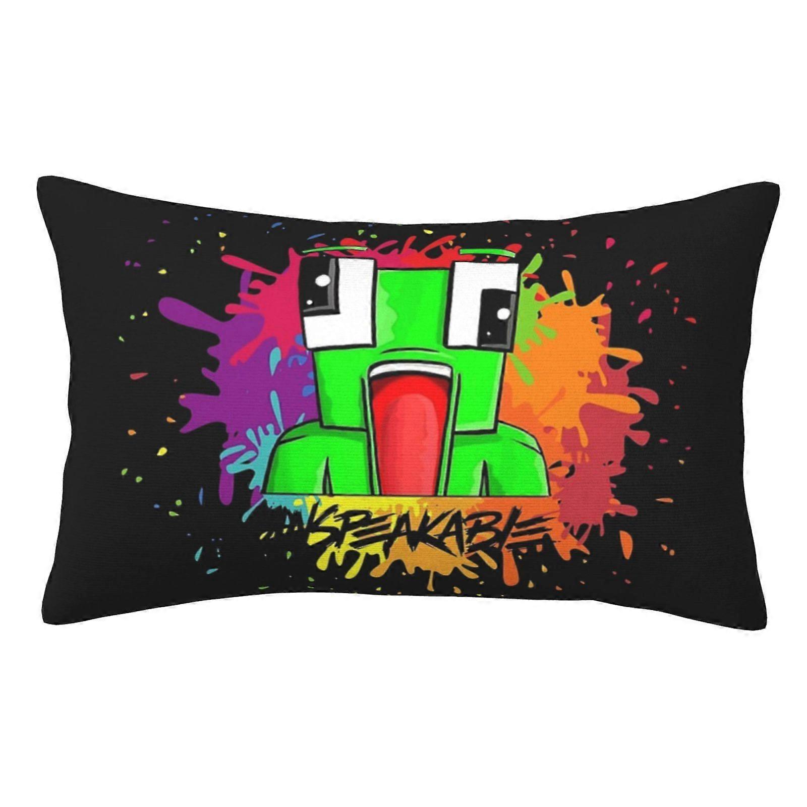 y1392 Frog Game Unspeakable Pillowcase Cushion Pillow Covers Pillow Case Decor With Hidden Zipper For Bed Sofa Couch Car Dorm PillowcasecBZT3523