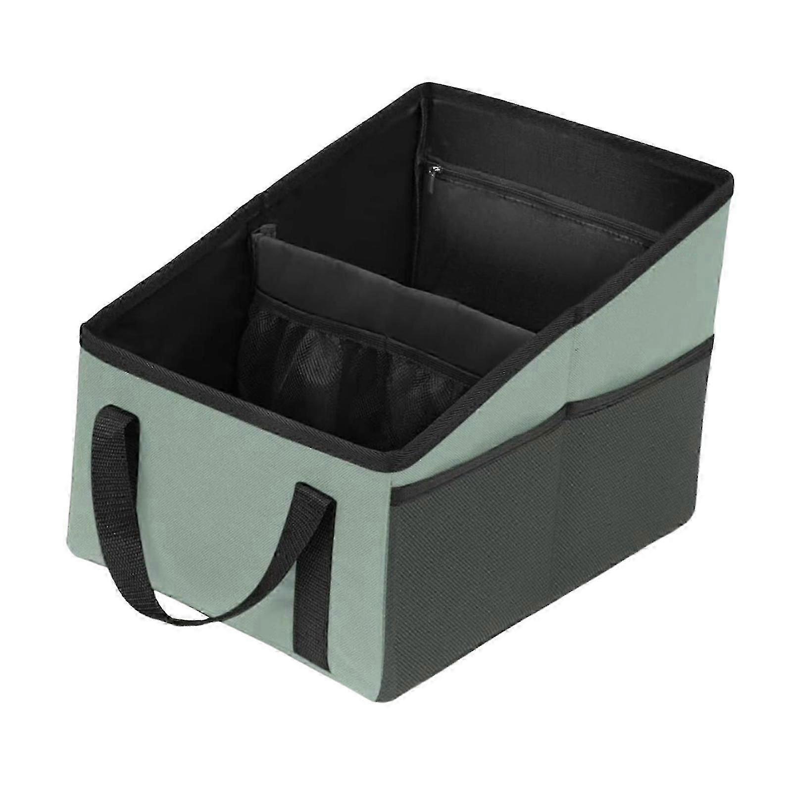 Automobile Seat Storage Box Organizer Anti Slip Bottom Lightweight Versatile