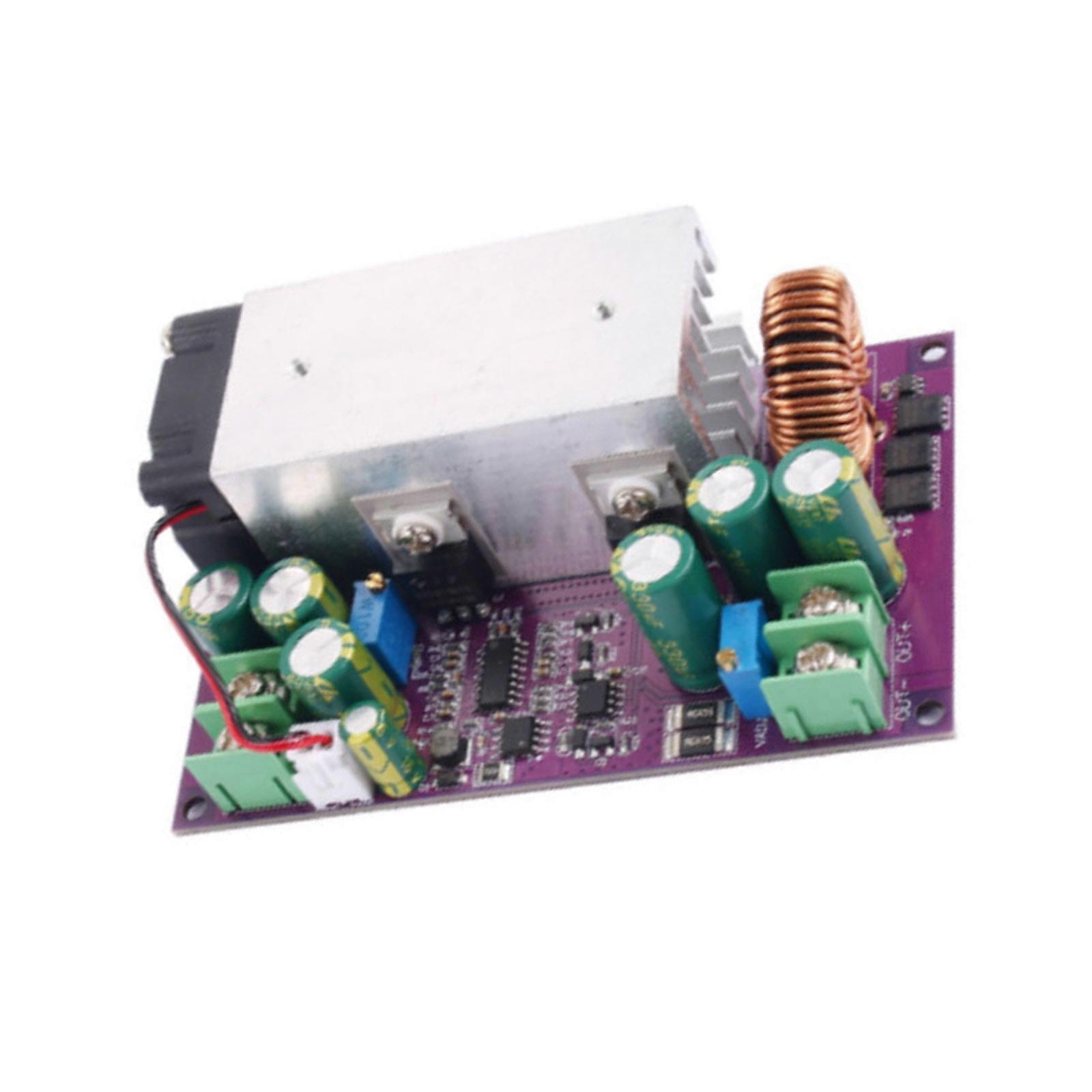 Adjustable Voltages Step Down Converter Module 600W 25A High Efficiency 95% Input 12V 75V Output 2.5-50V For Electronic Multicolor