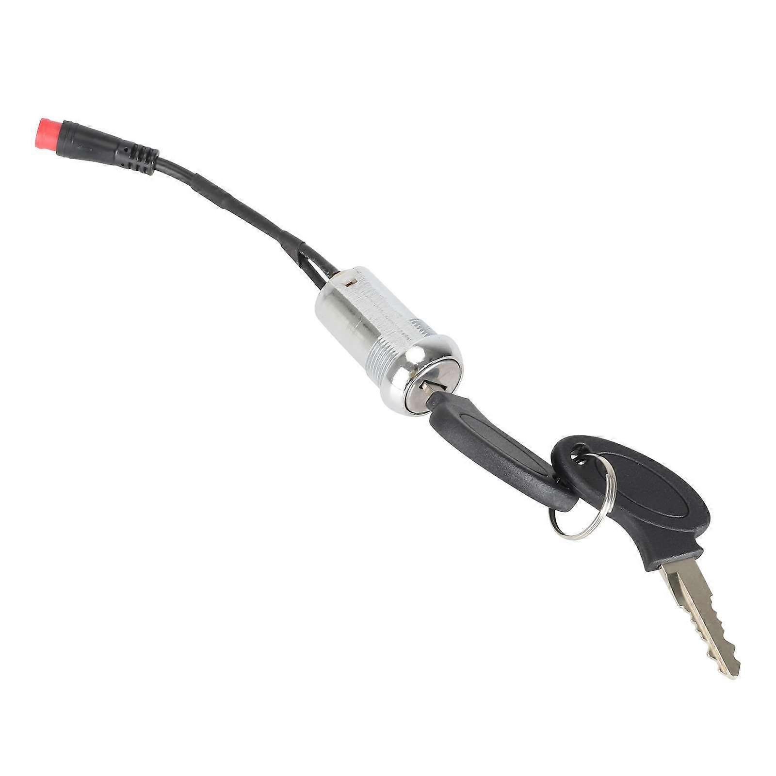 Quickly Install Electric Scooter Security Device Weather Proof Plastic Materials Antitheft Mechanism for Commuters Use Multicolor