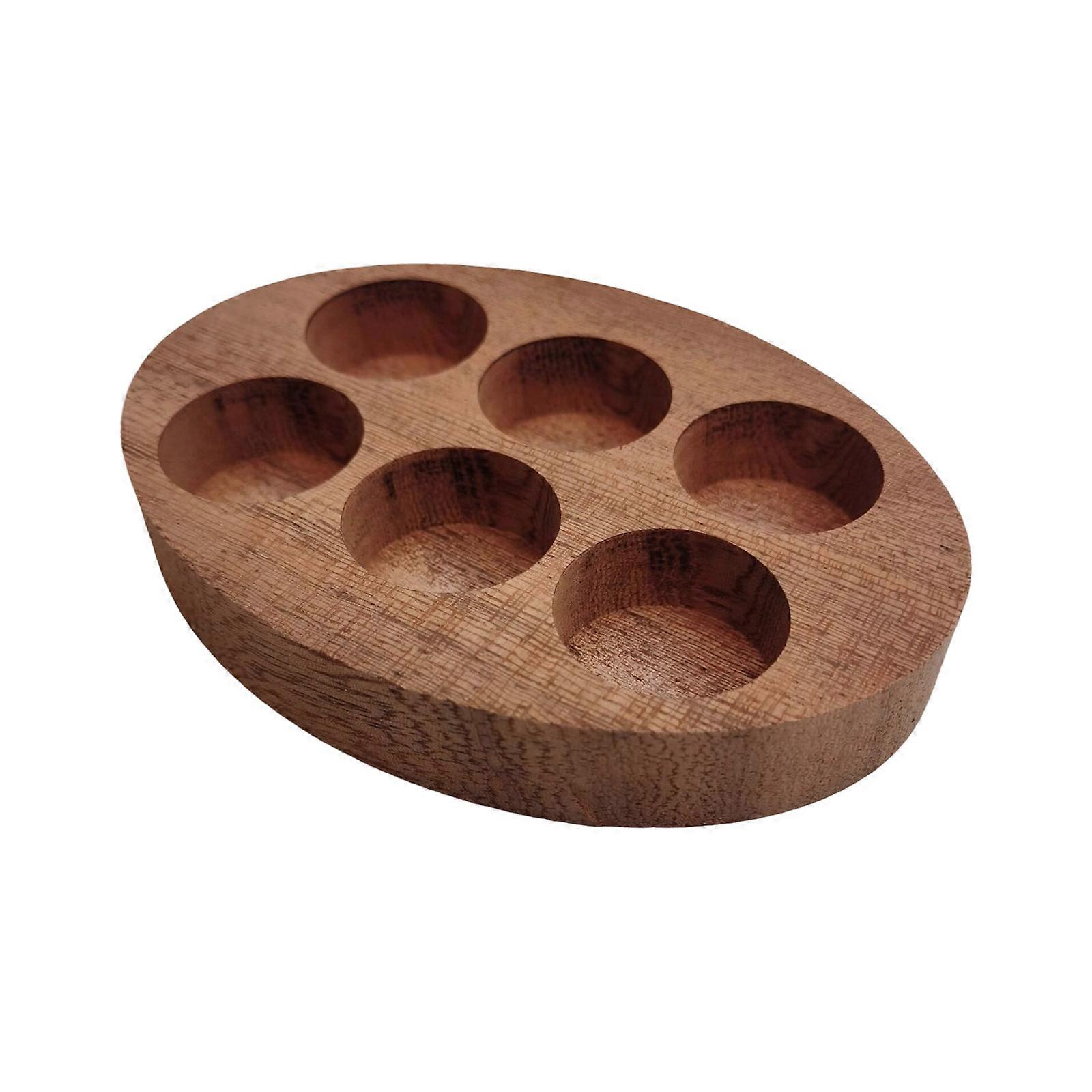 Open Solid Wood 6 Framework Essencetherapy Storage Box 15mm Thick Substance For Essential Oils And Small Deck Display Multicolor