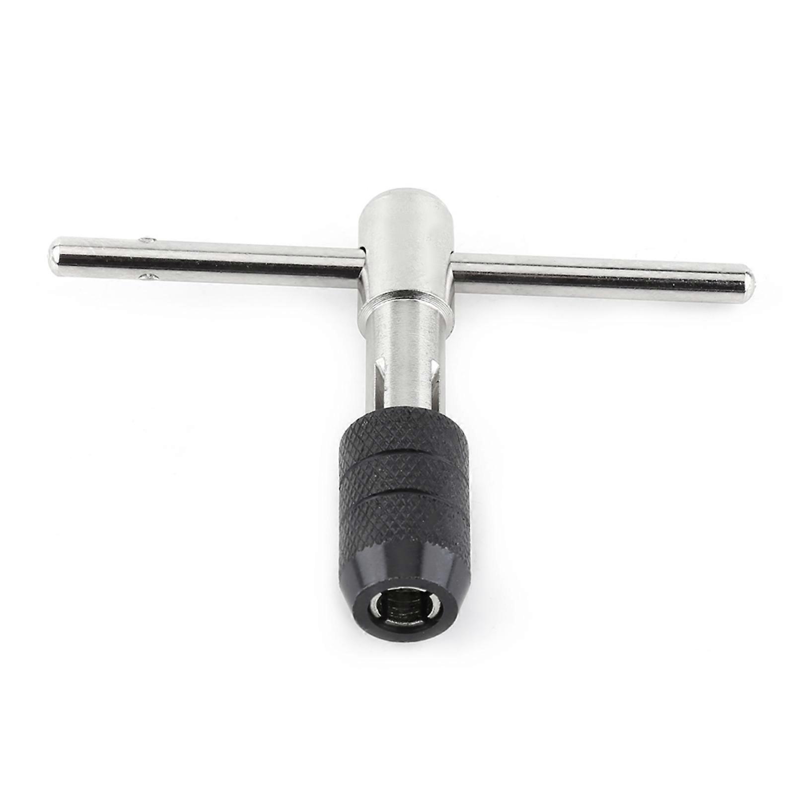 6pcs Set Screw Tap & T shaped Wrench Threading Tapping Hand Tool Kit