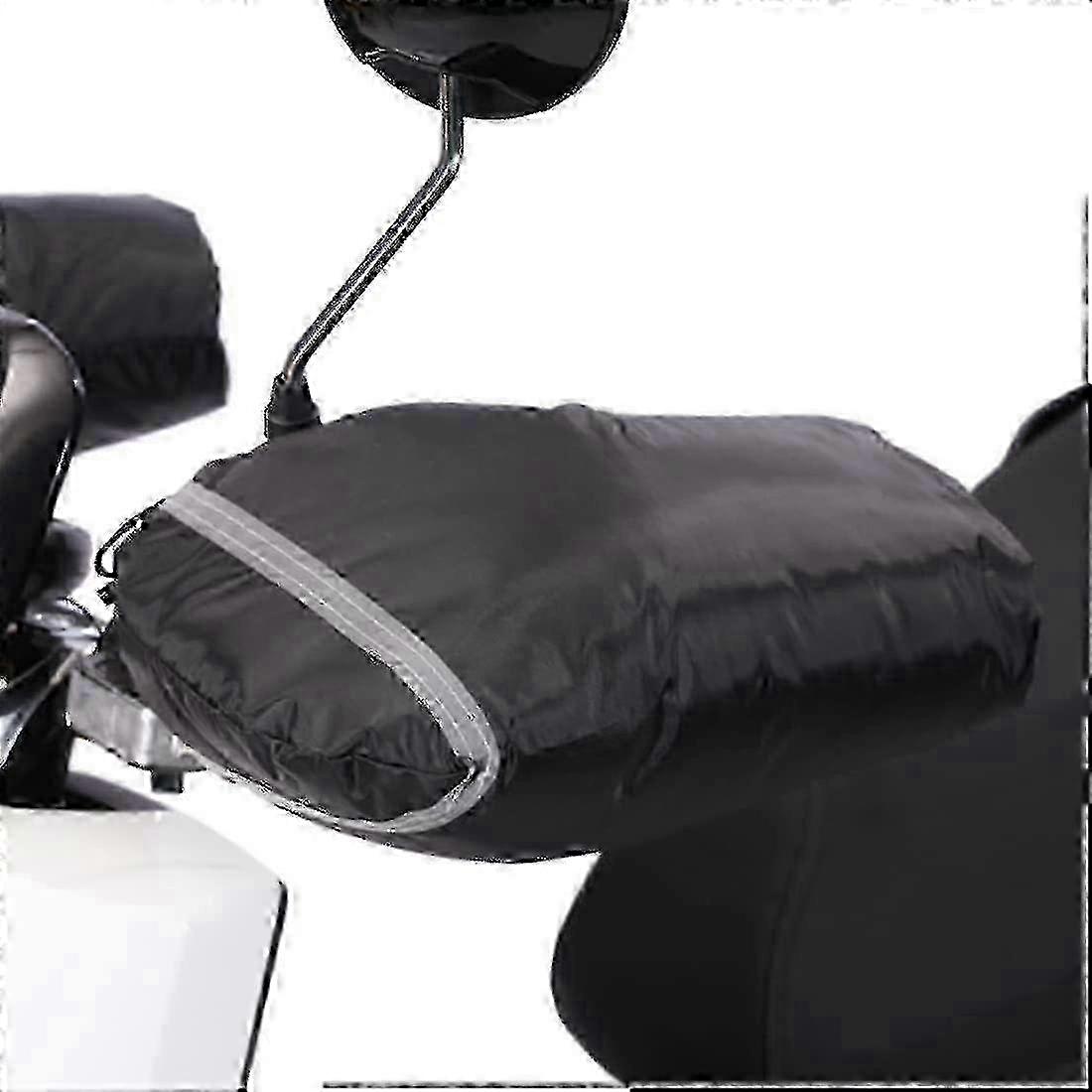 Motorcycle Grip Handlebar Muff Windproof Waterproof Warm Handlebar Gloves(FPK28)