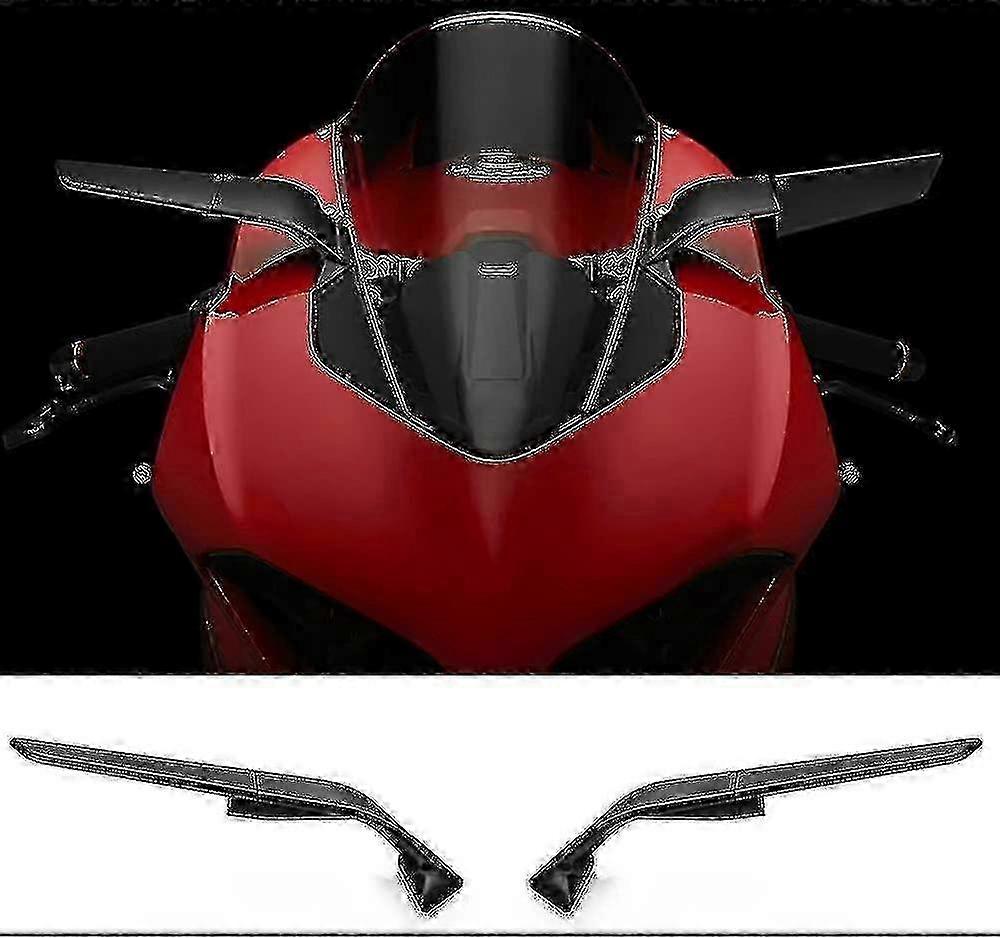 Ducati Panigale V2 V4 959 1299 Side View Mirrors - Easy Installation & Stable