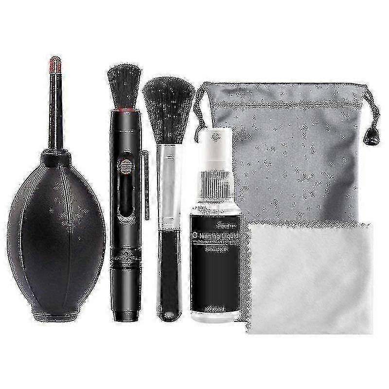 6 In 1 Camera Cleaning Kit,professional Dslr Lens Cleaning Tool With Portable Storage Bag Including-mxbc