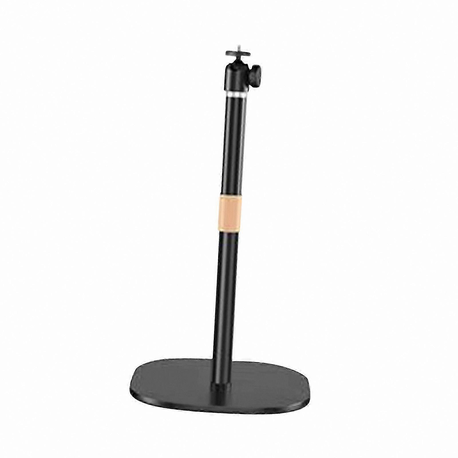 Adjustable Projector Stand with 1/4 Inch Screw Floor Mount 360 Degree Rotation Compatibility for Projectors