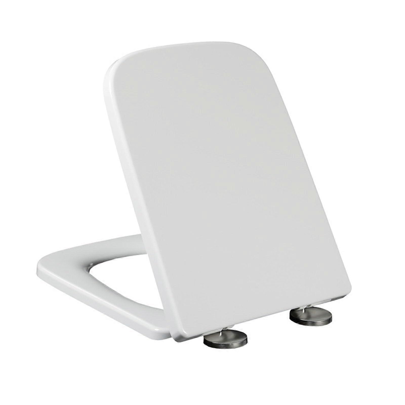 Elongated Toilet Seats Thickened With Soft Close Lid, Quick Release, Model 04A