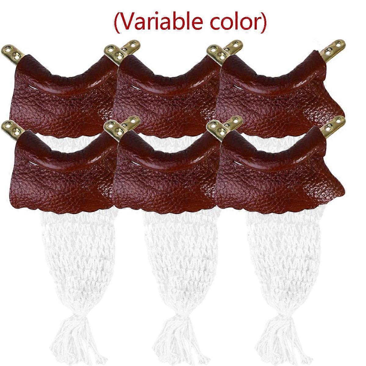 Snooker Pocket Nets Billiard Pool Table Pocket Net Replacement Snooker Table Leather Pockets Set of 