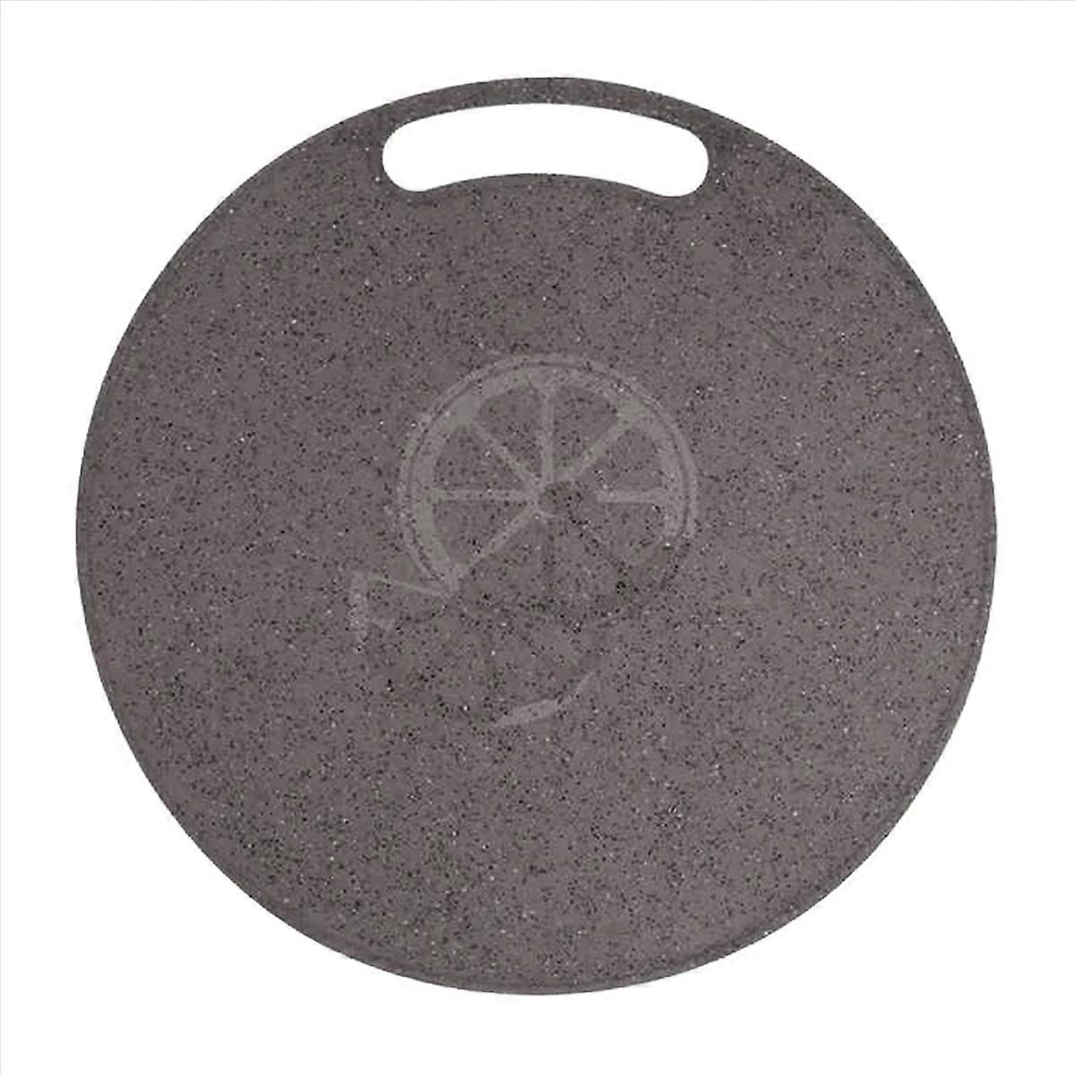 Cutting Board Plastic Kitchen Cutting Board Round Baking Board Fruit Vegetable Cutting Board with Ha