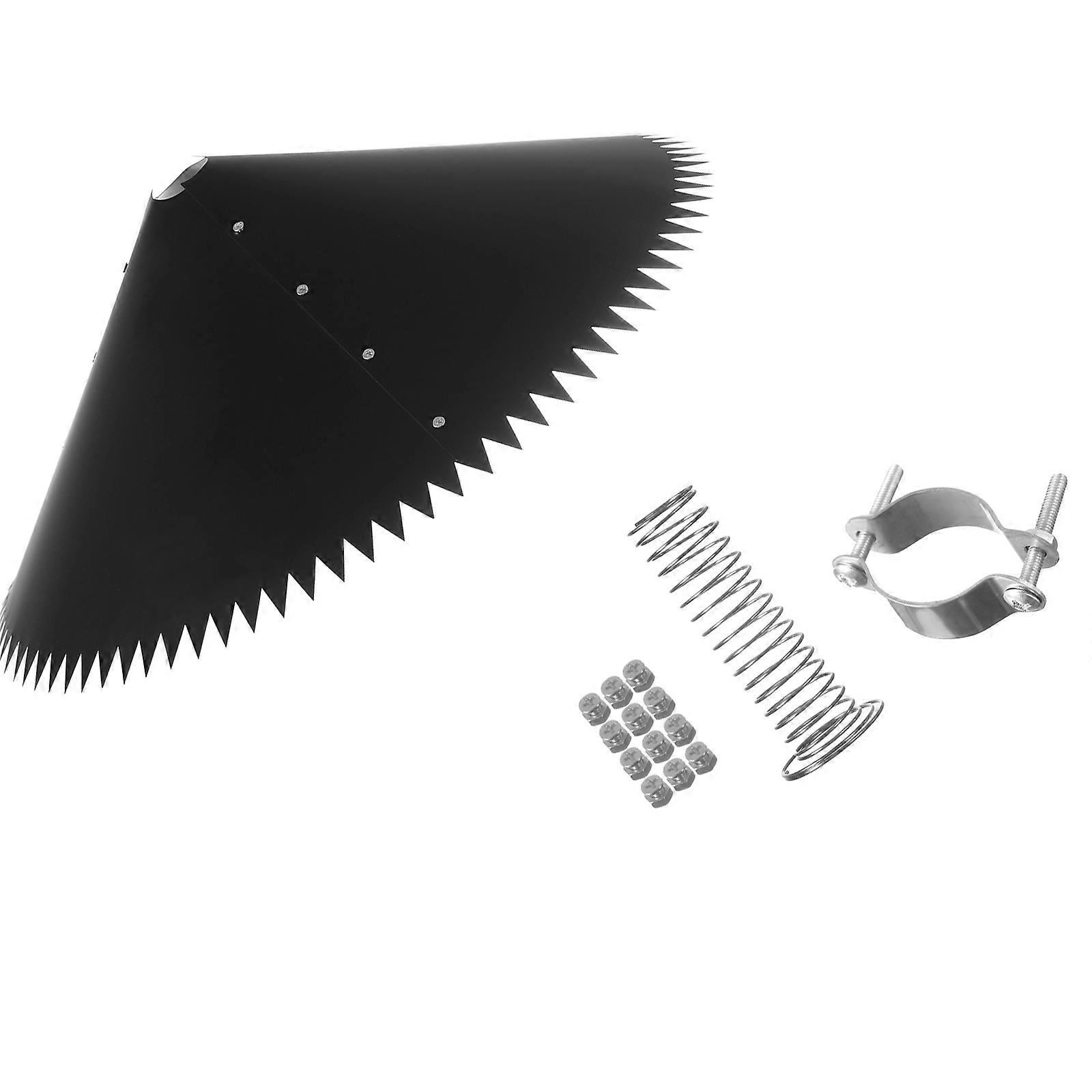 Squirrels Prevent Baffle Kits For Bird Feeding Station Stable Construction Poles Attachement Spring Feeders Guard Multicolor