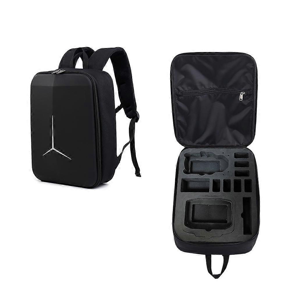 Portable Hard Case Backpack for DJI Mini 4 Pro, Waterproof Shockproof Case with DJI RC-N2/RC 2 & Accessories Compatible