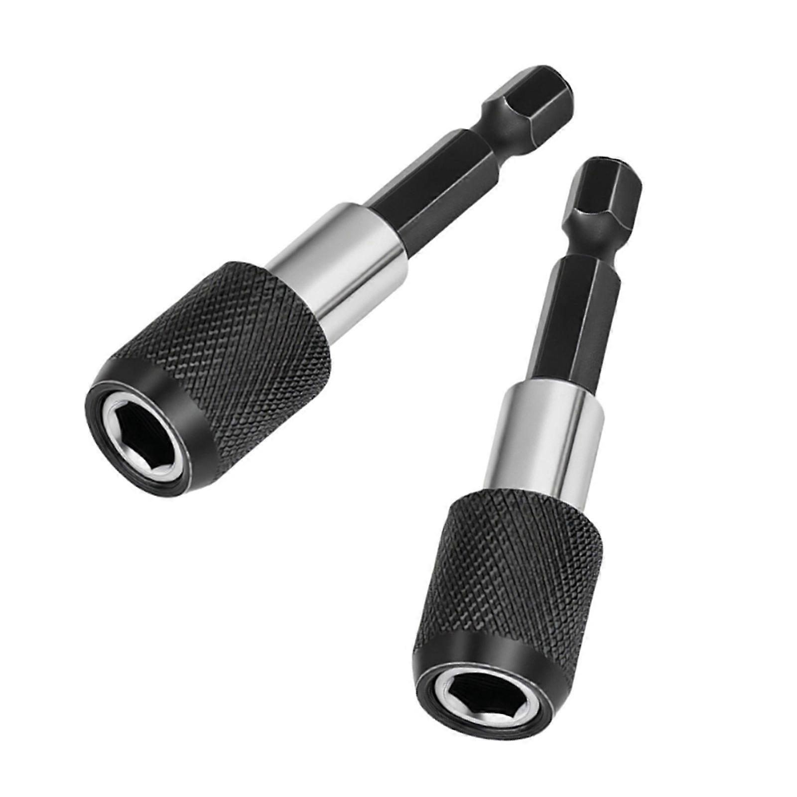 Carbon Steel 60mm Fast Change Magnetic Bit With Hexagonal Shank And Lightweight Aluminum Body For Heavy Duty Application Multicolor