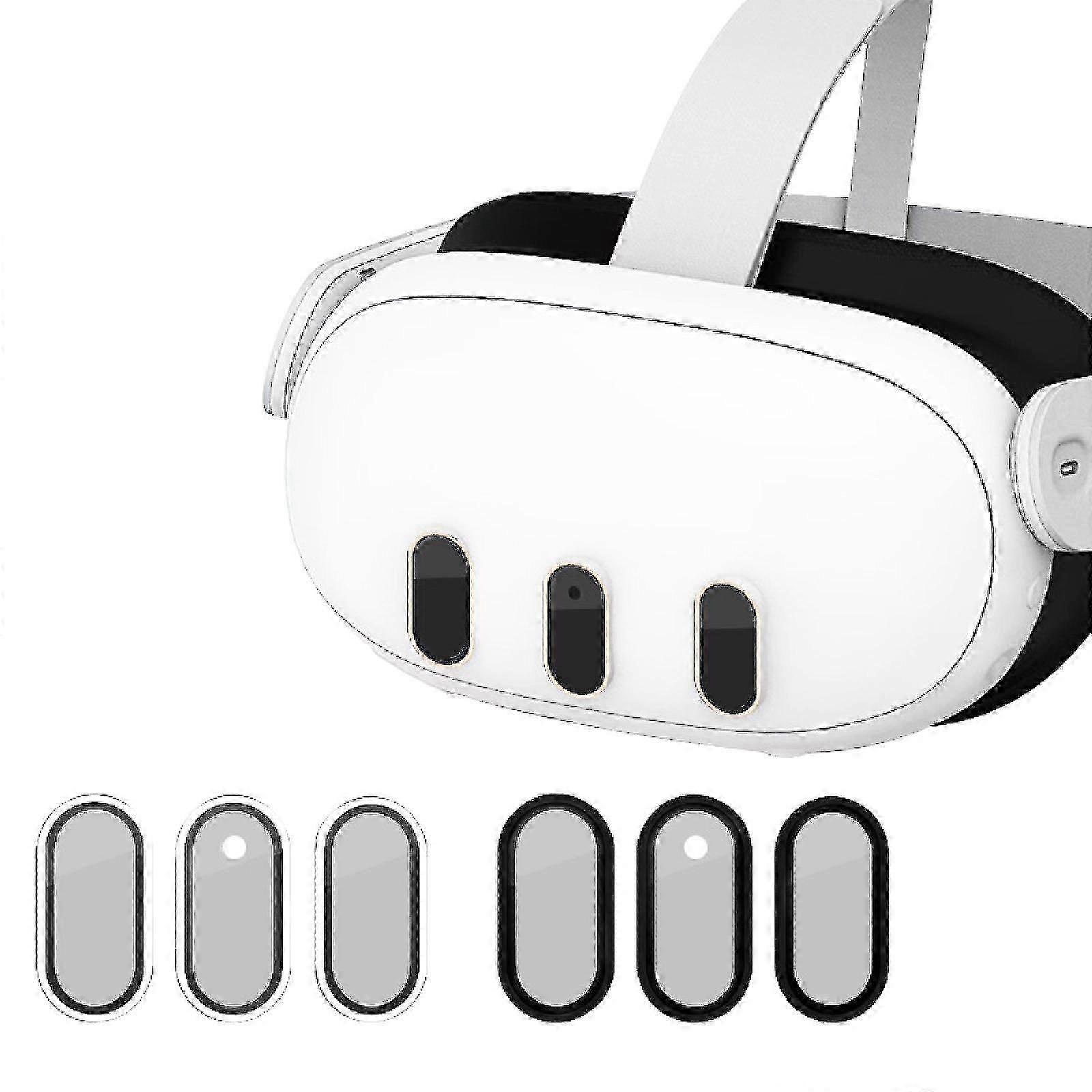 Camera Lens Protector for Meta Quest 3,VR Host Camera HD Tempered Glass Film Lens Screen Protector for Meta Quest 3,Camera Lens Screen Films for Quest