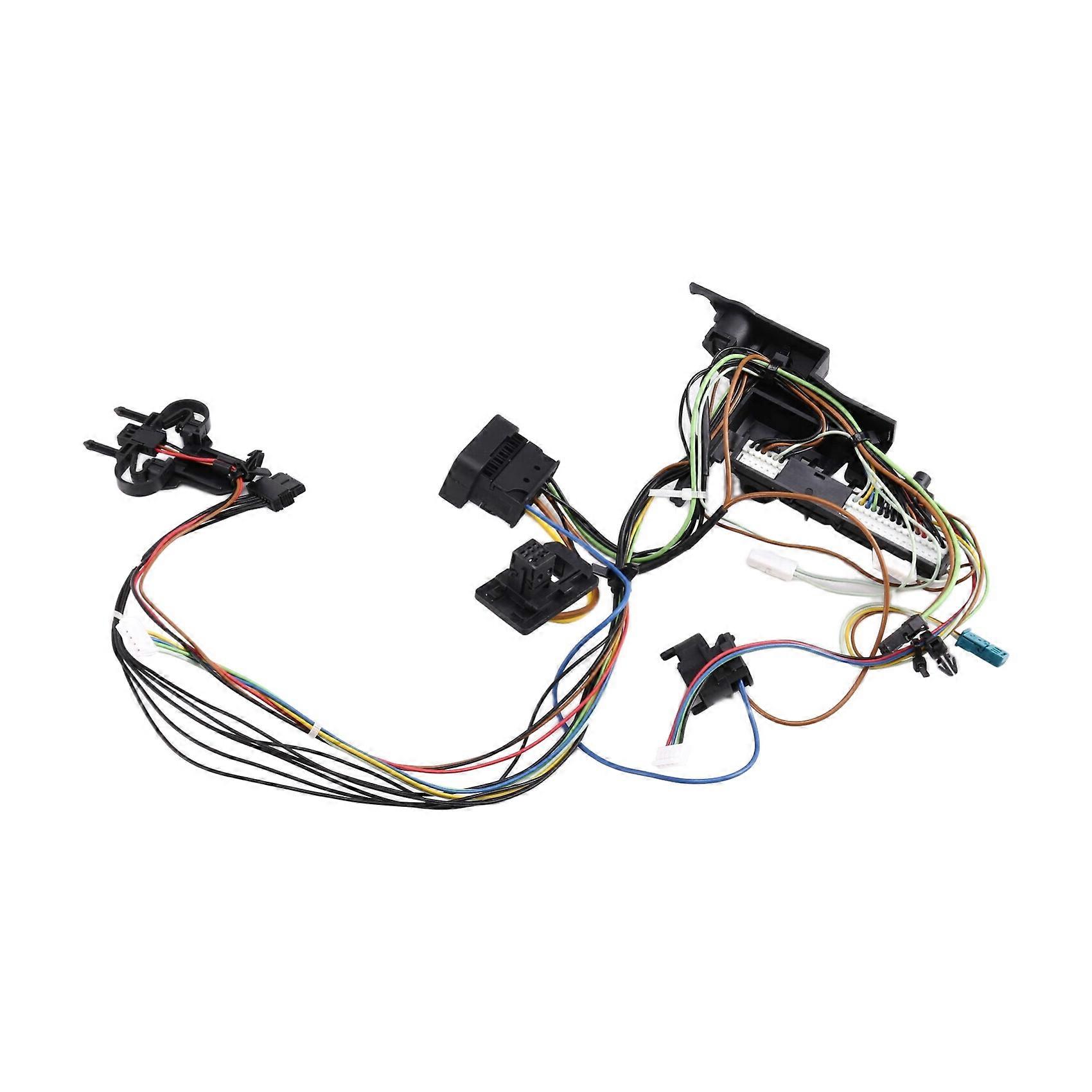  for BMW F10 F11 F07 GT 5 Series Headlight Wire Harness with Follow-Up Test Cable 63117316217 Left