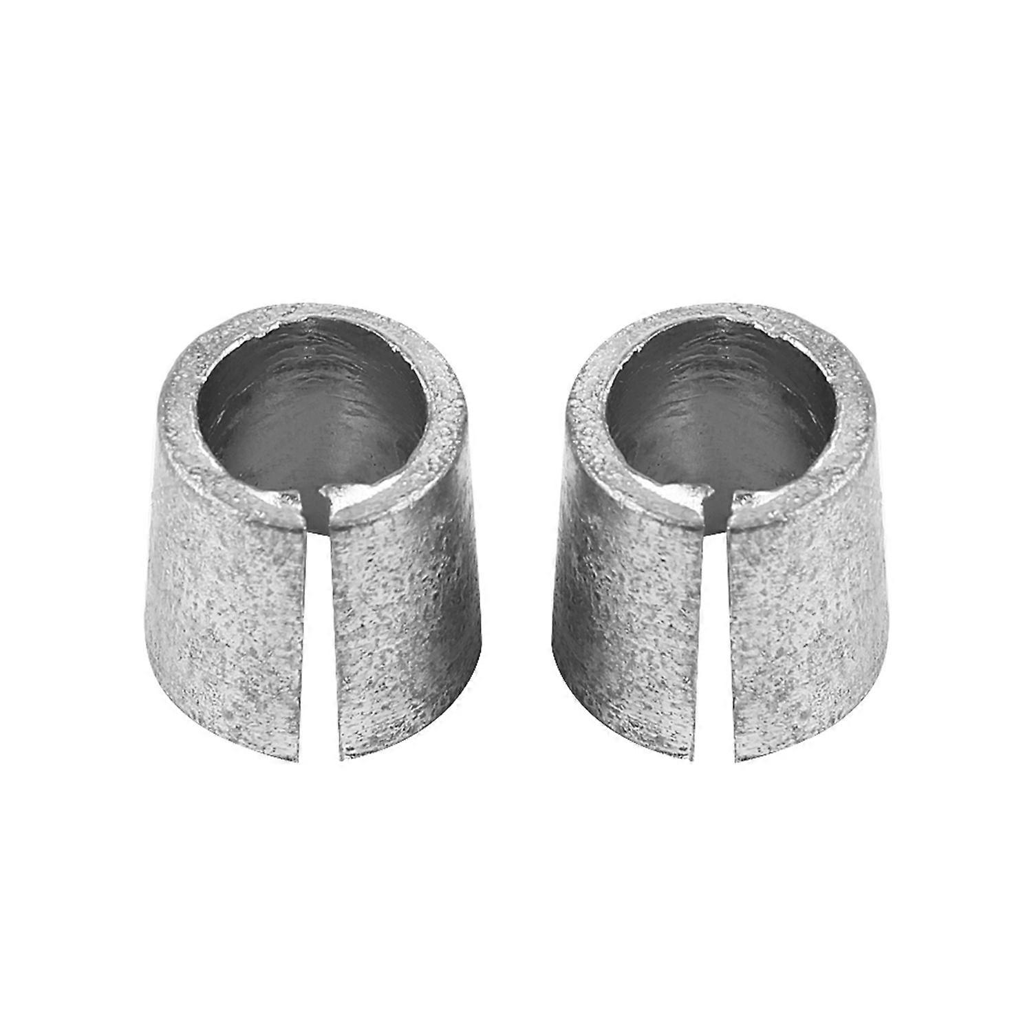 1 Pair Car Battery Terminal Converter Post Adaptors Anode Cathode Sleeves