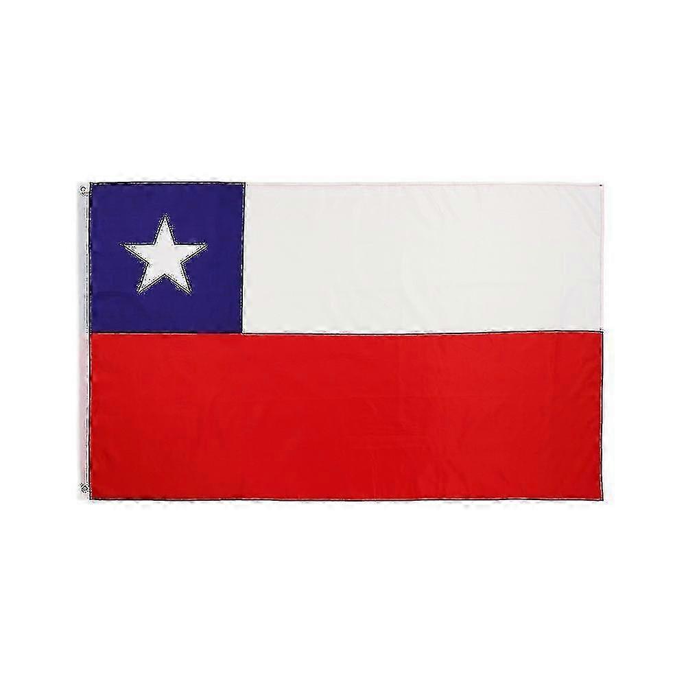 3x5 Ft Chile Flag For Decor