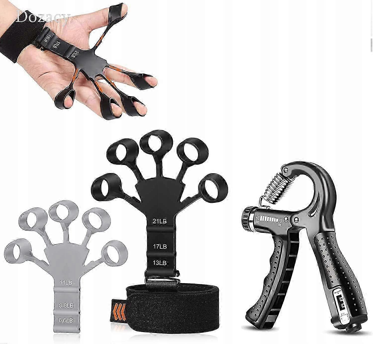 2 Pcs. I Wear A Hand Exercise Tool On My Fingers