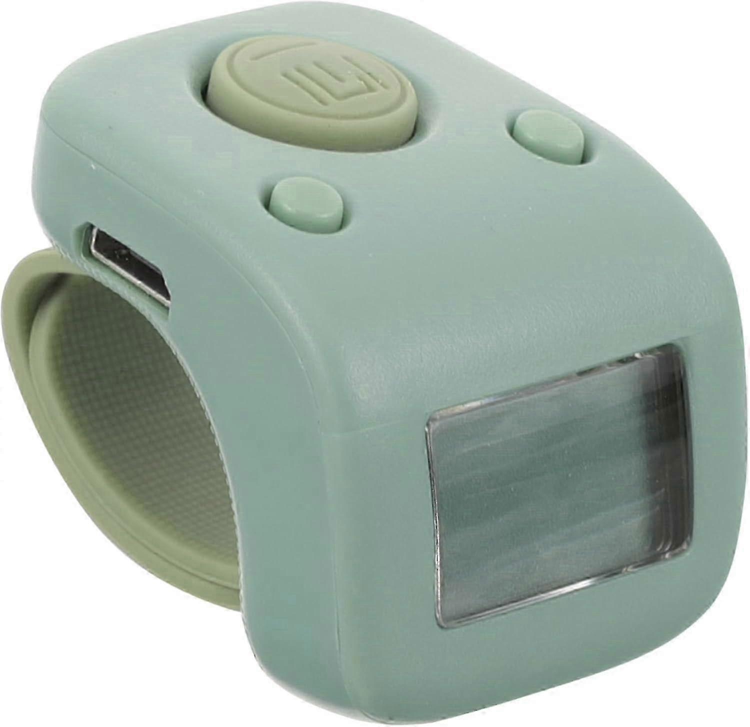 Electronic Lap Counter for Swimming - Rechargeable Finger Clicker with Silent Operation