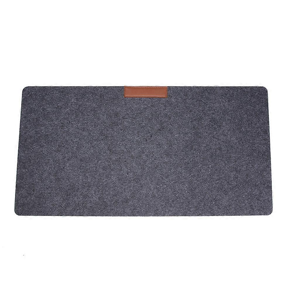 jixopn Felt Desktop Mouse Pad Keyboard Game Laptop Table Mat A4 Files Cover(3mm)