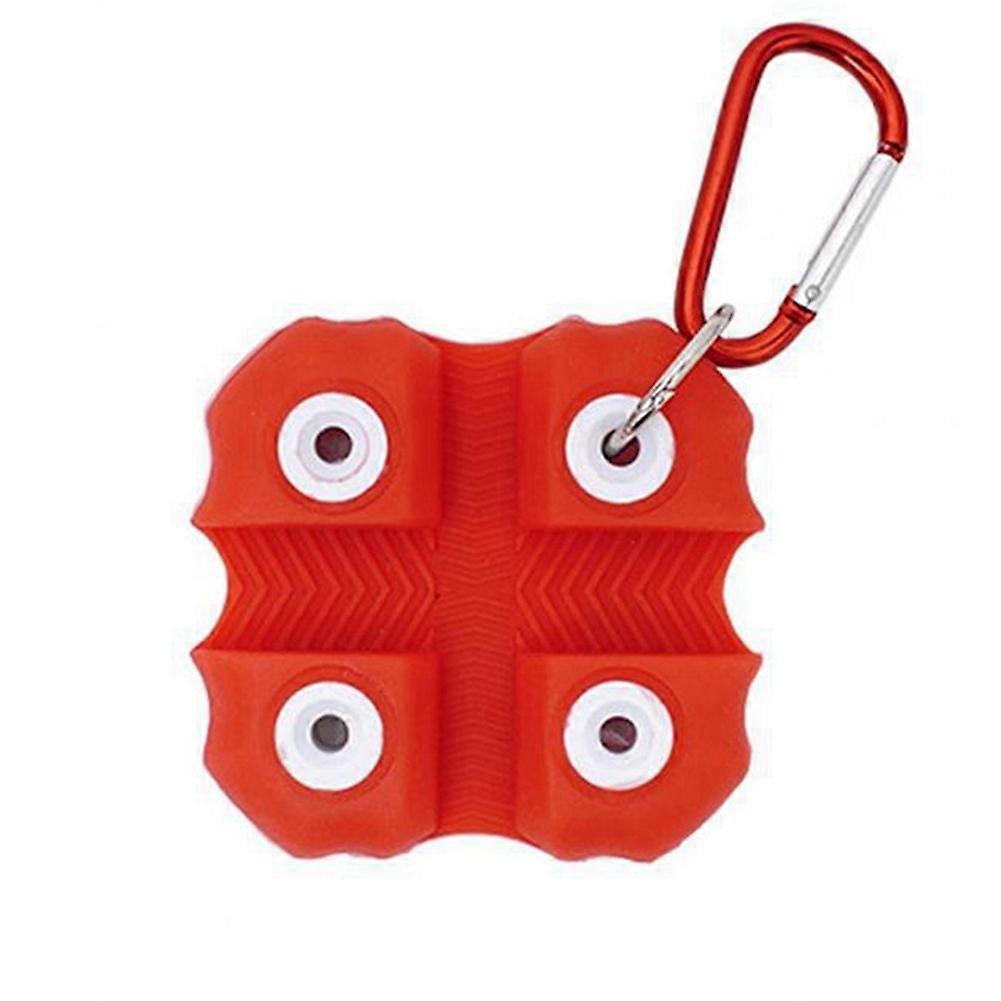 Puller Ergonomic Silicone Pulls Remove Obstacles with Hanging Buttons Red