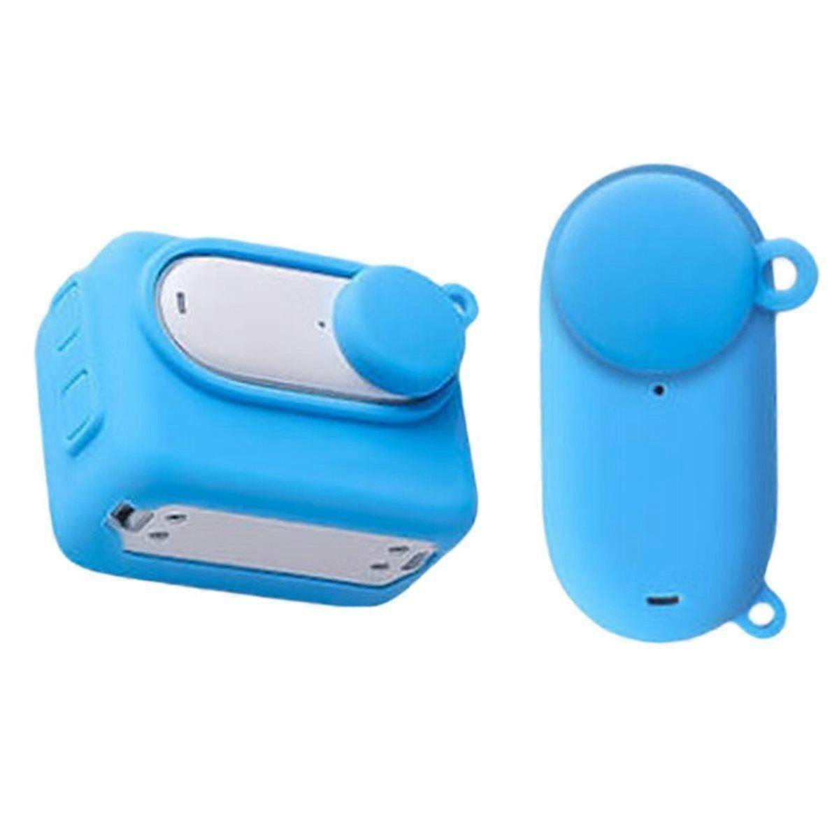 Protective Cover for GO3/GO3S Silicone Case for GO3 Thumb Camera Protective Accessory Blue