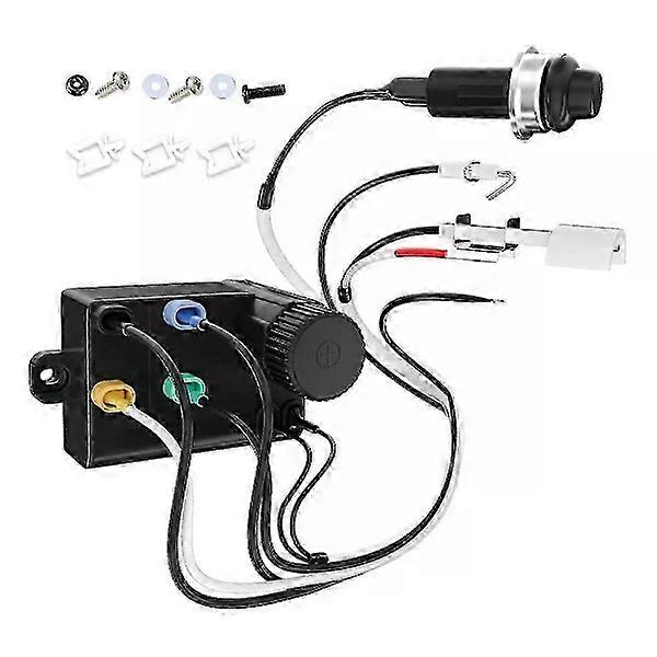 Grill Igniter Kit Replacement for Weber Spirit 220 and 320 Gas Grills with Front Mounted Control Panels