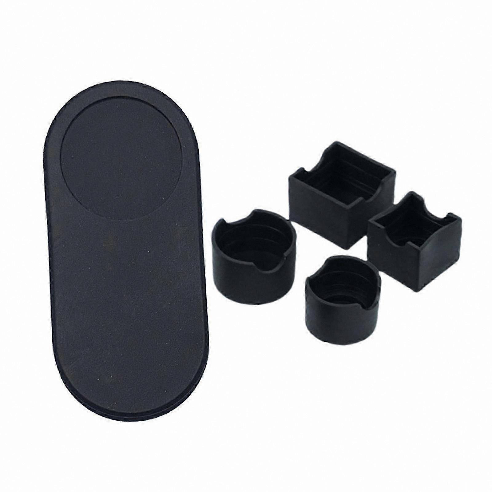 Lightweight Billiards Chalk Holder with Belt Clip, Durable and Wear-Resistant Container for Pool Cues