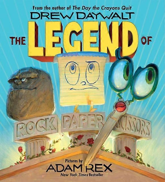 The Legend Of Rock Paper Scissors by Drew Daywalt Hardback Book