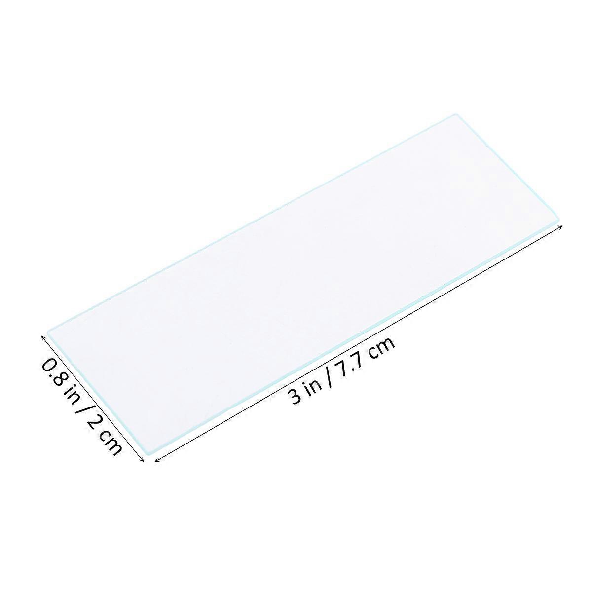 Vacuum Microscope Slide Glass Slide for Microscope Use 50 Pieces