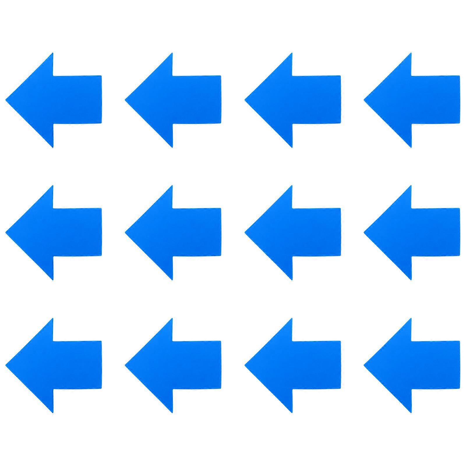 Stickers for Warning Signs 12Pcs Self-Adhesive Directional Decals