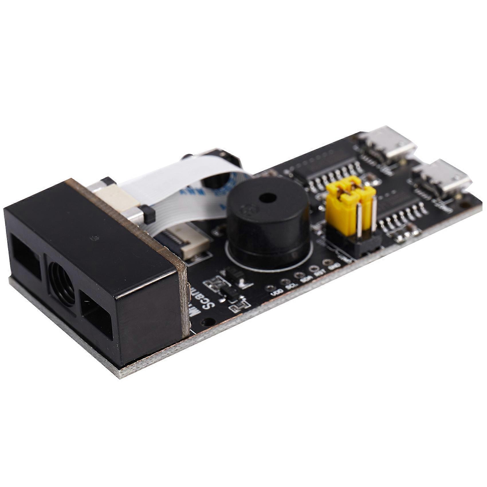 2X Qr /1D/2D/Code Scanner V3.0 Barcode Scan Recognition Module Serial Communication Uart Interface USB Keyboard Input