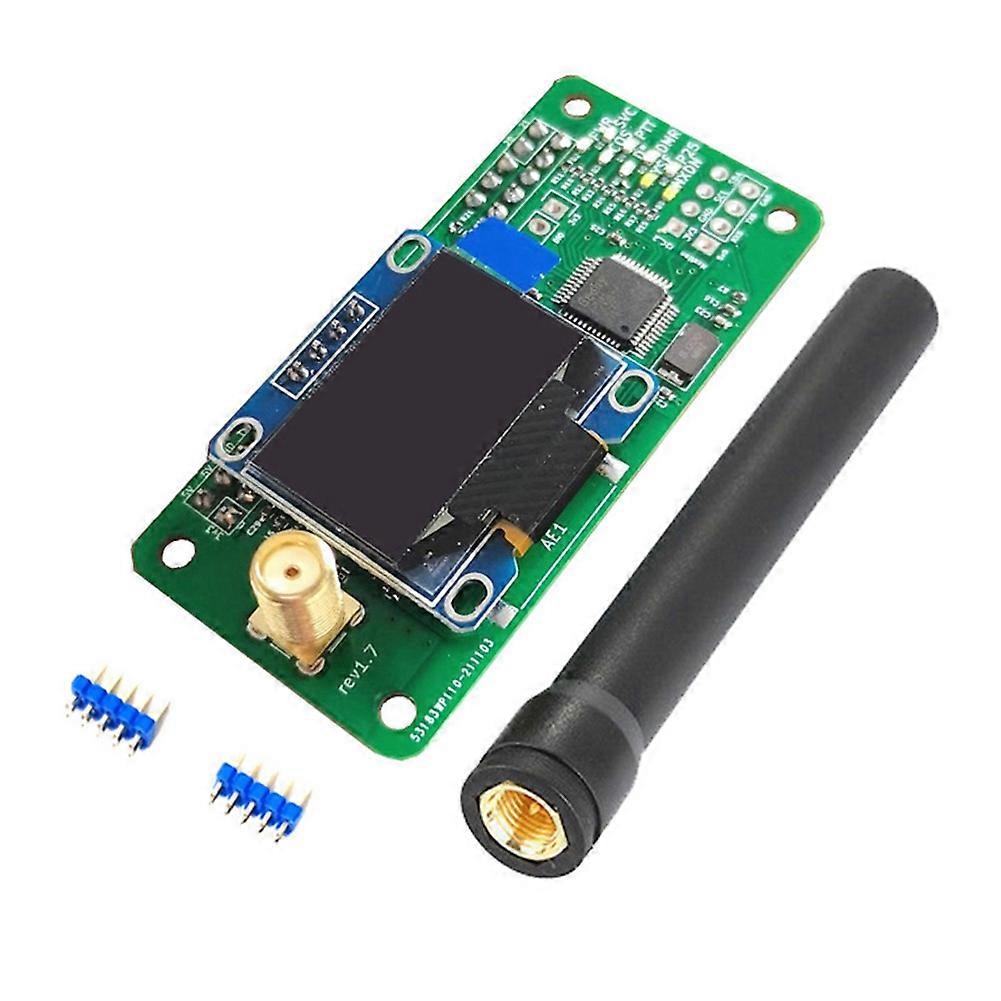 1.7 Version MMDVM Hotspot Board with Antenna Support P25 DMR YSF VHF UHF for Raspberry Pi
