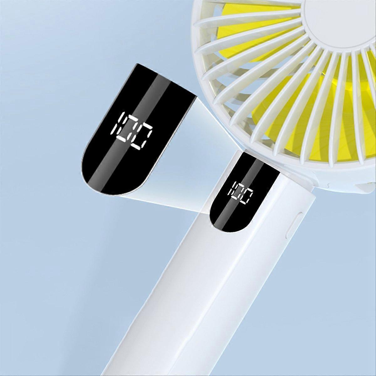 V10 PRO 1200mAh Multi-function Convenient Portable Fan,Glacier White