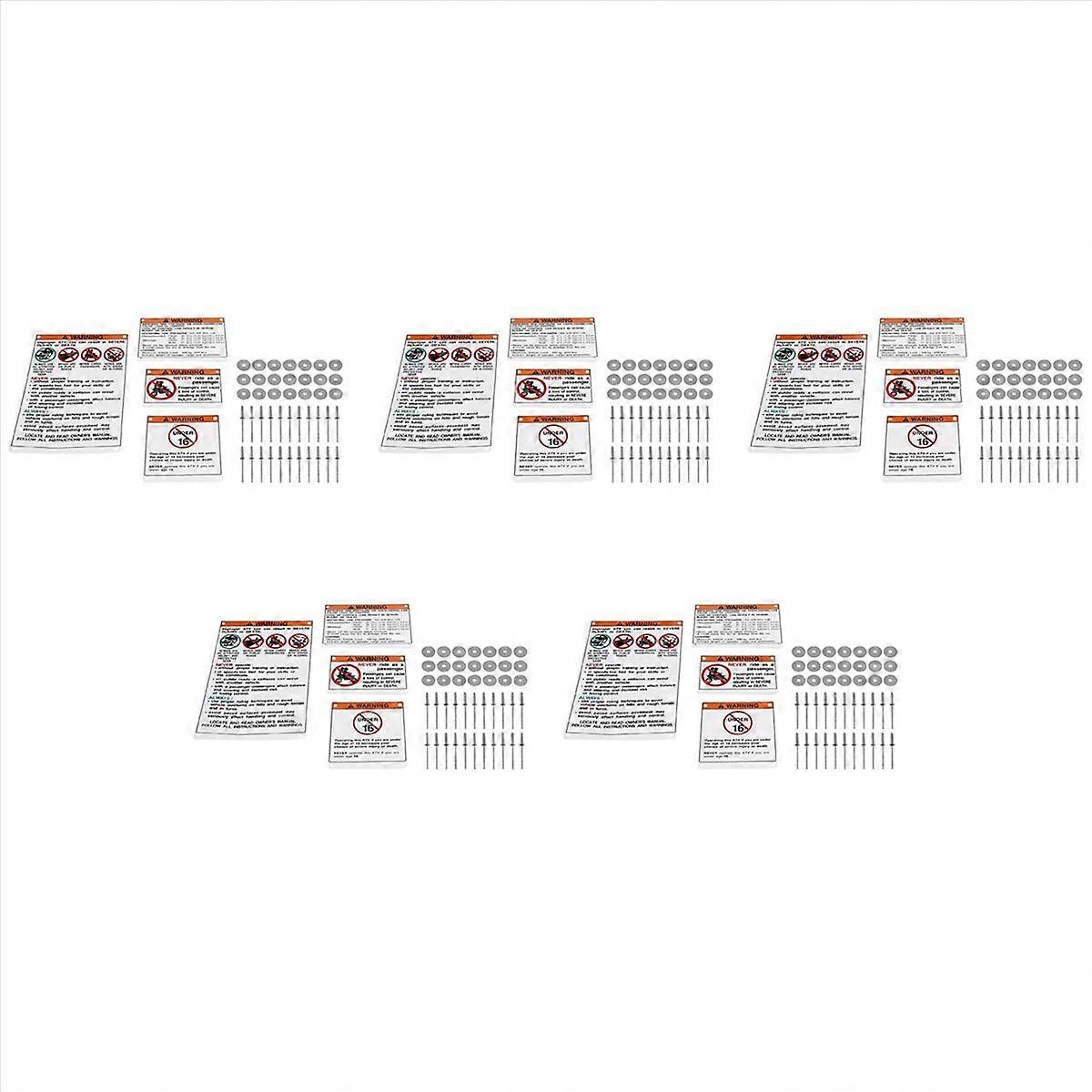 For Warning Decals Stickers Backed Banshee