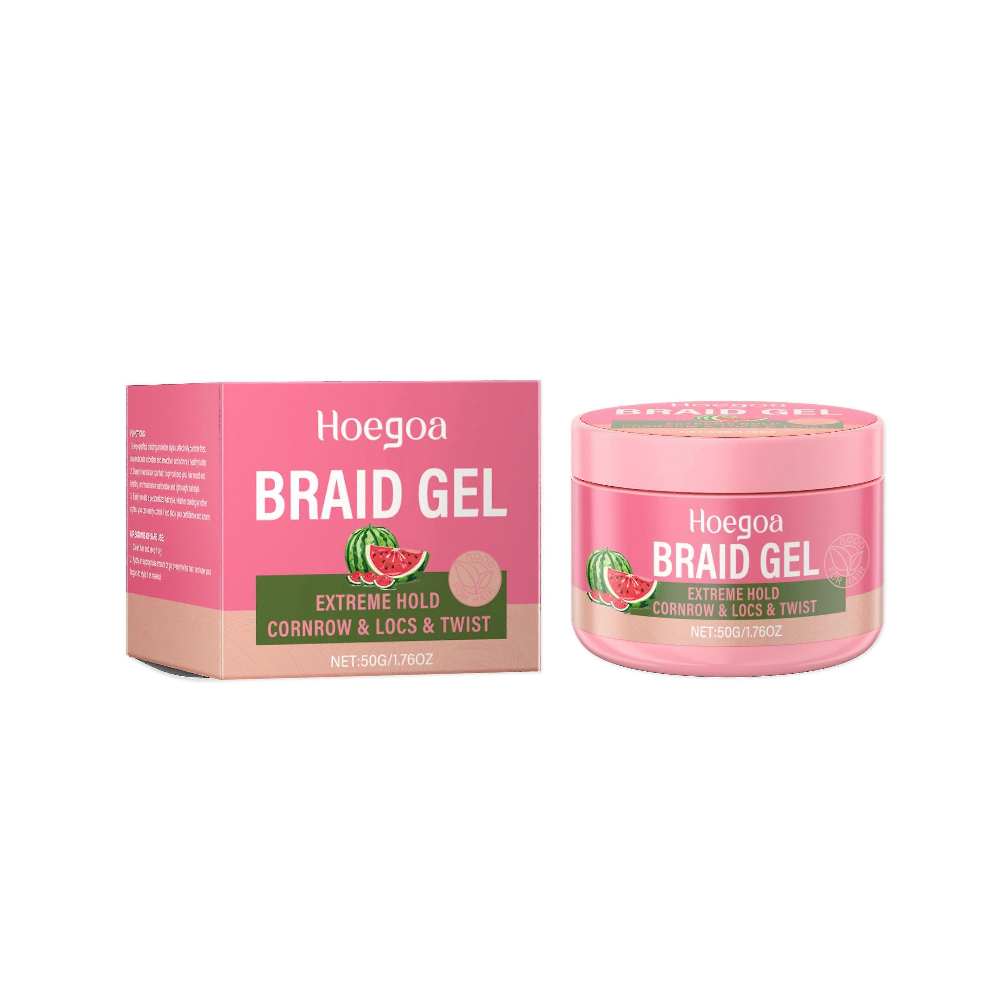 Moisturizing Hair Styling Gel with Castor Oil