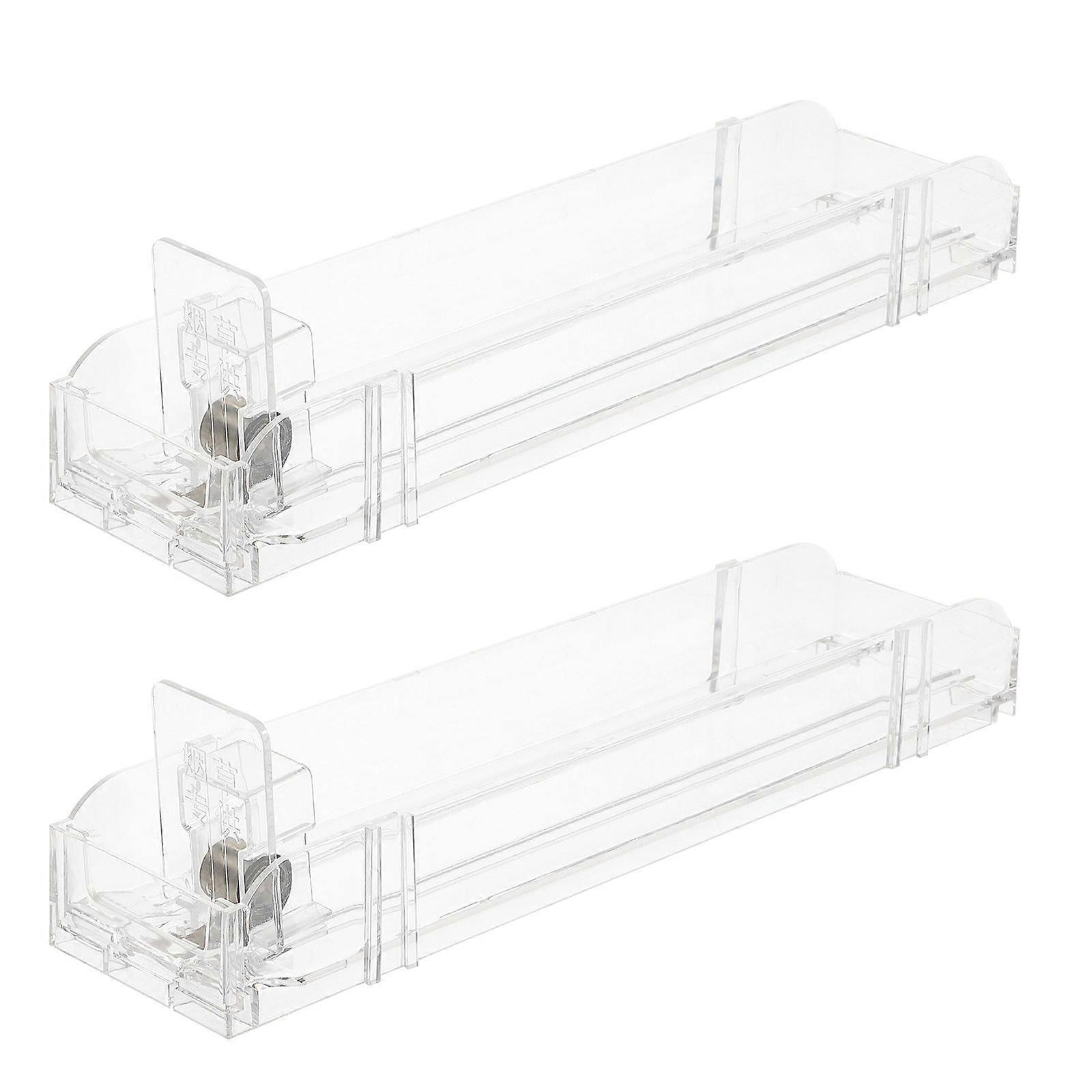 4pcs Auto-push Cigarette Holder Cigarette Display Rack Practical Cigarette Pusher