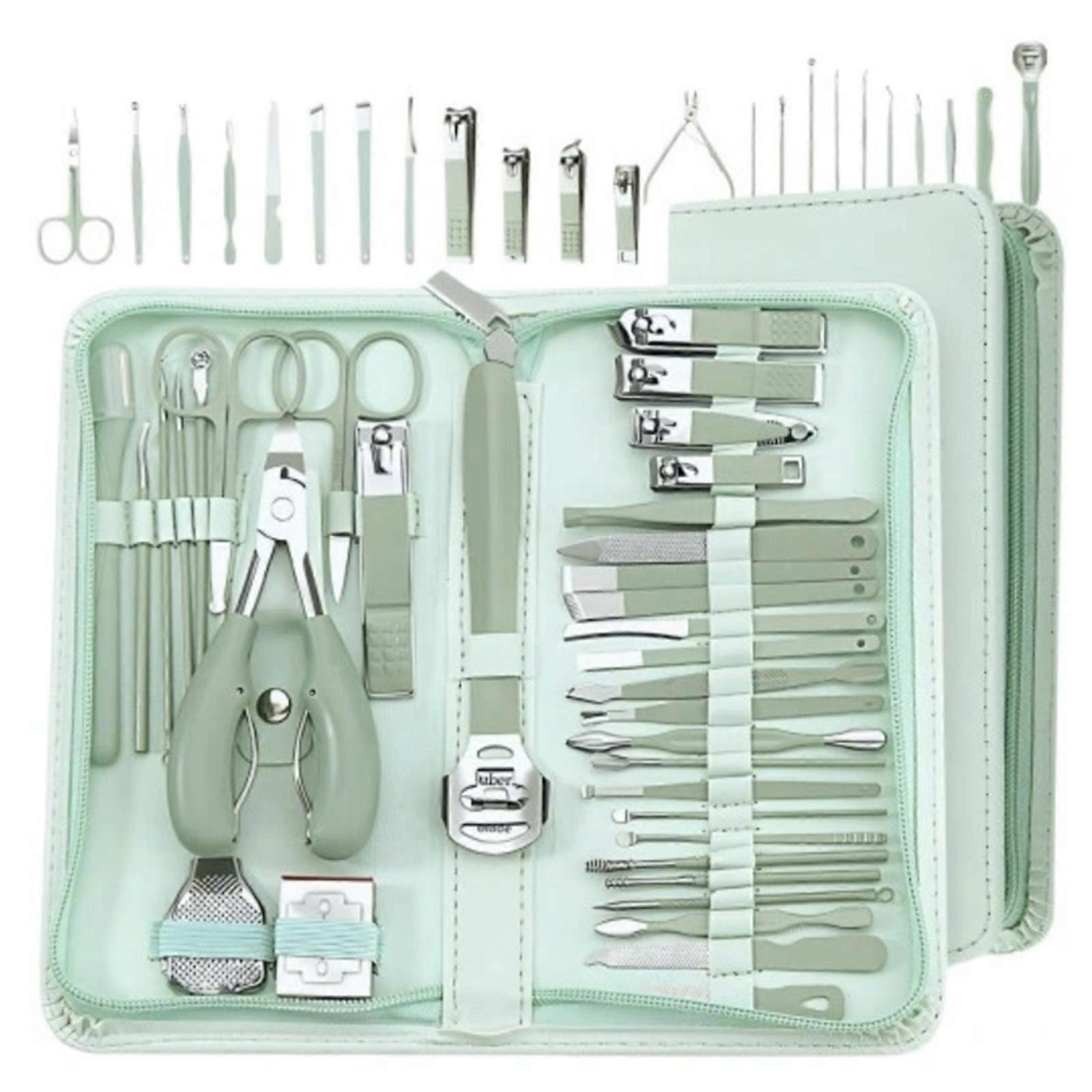 35 In 1 Profi ManiküRe Set Nagelpflege Nagelknipser PediküRe Nagelset Edelstahl