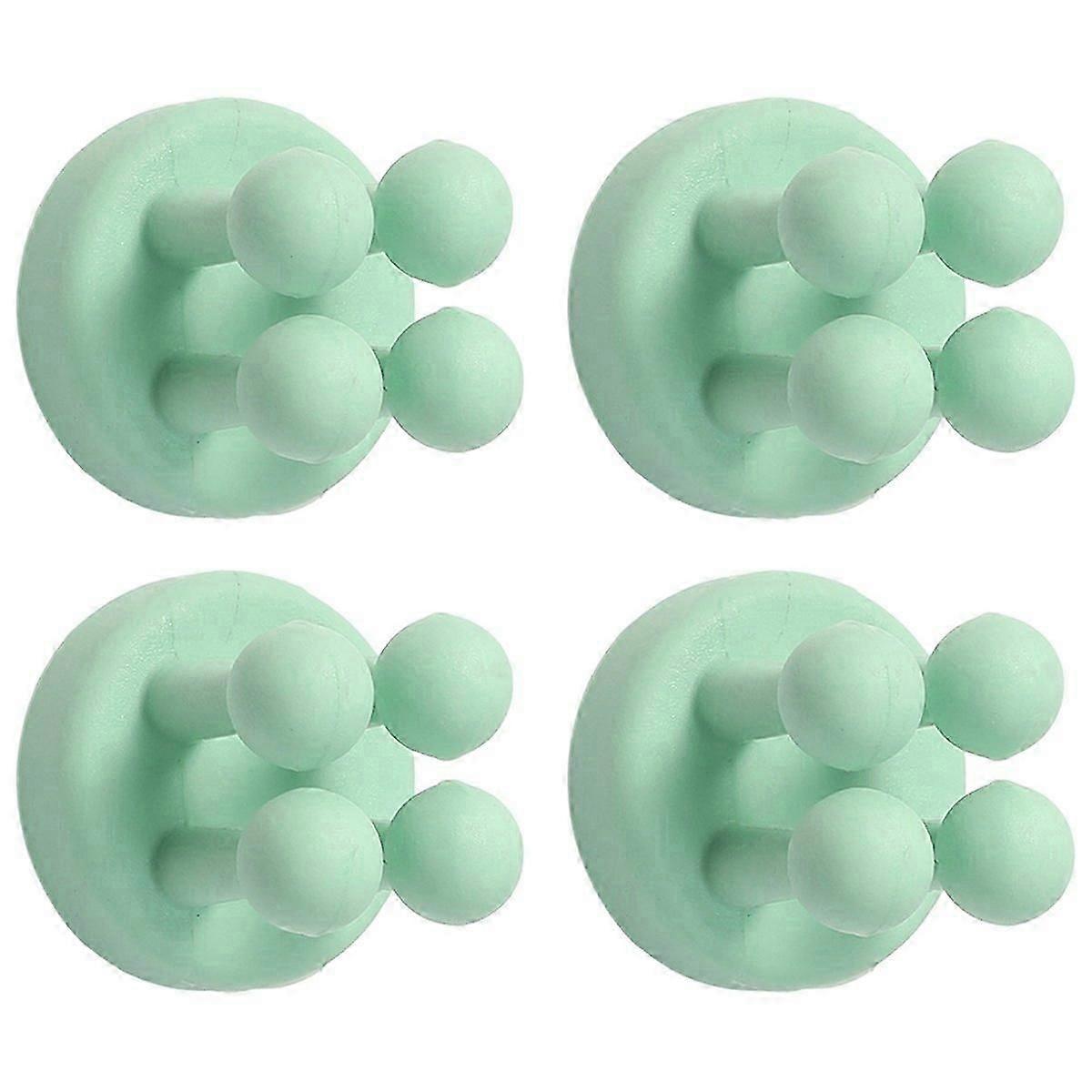 4Pcs Silicone Toothbrush Holders