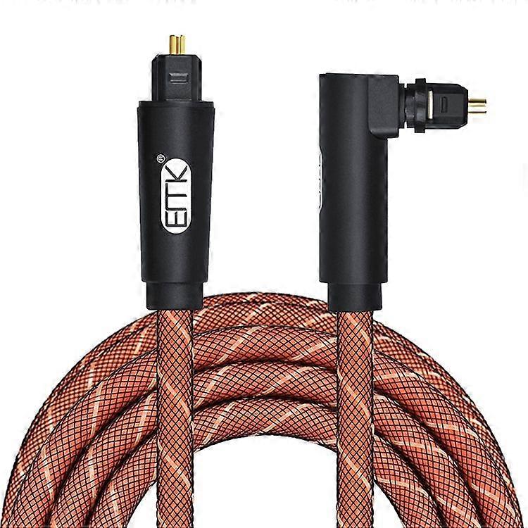 Nylon Woven Mesh Optical Audio Cable, Length: 1.5m