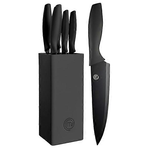 Masterchef Knife set with 5 knives in a knife block - Famous from Sve