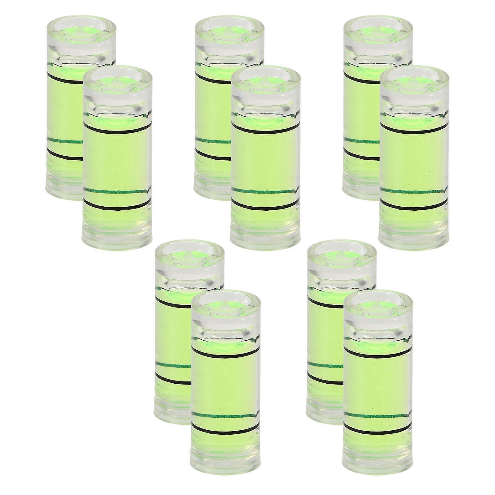 Mini Bubble Spirit Level for Accurate Measuring 10Pcs Acrylic Layout Tools
