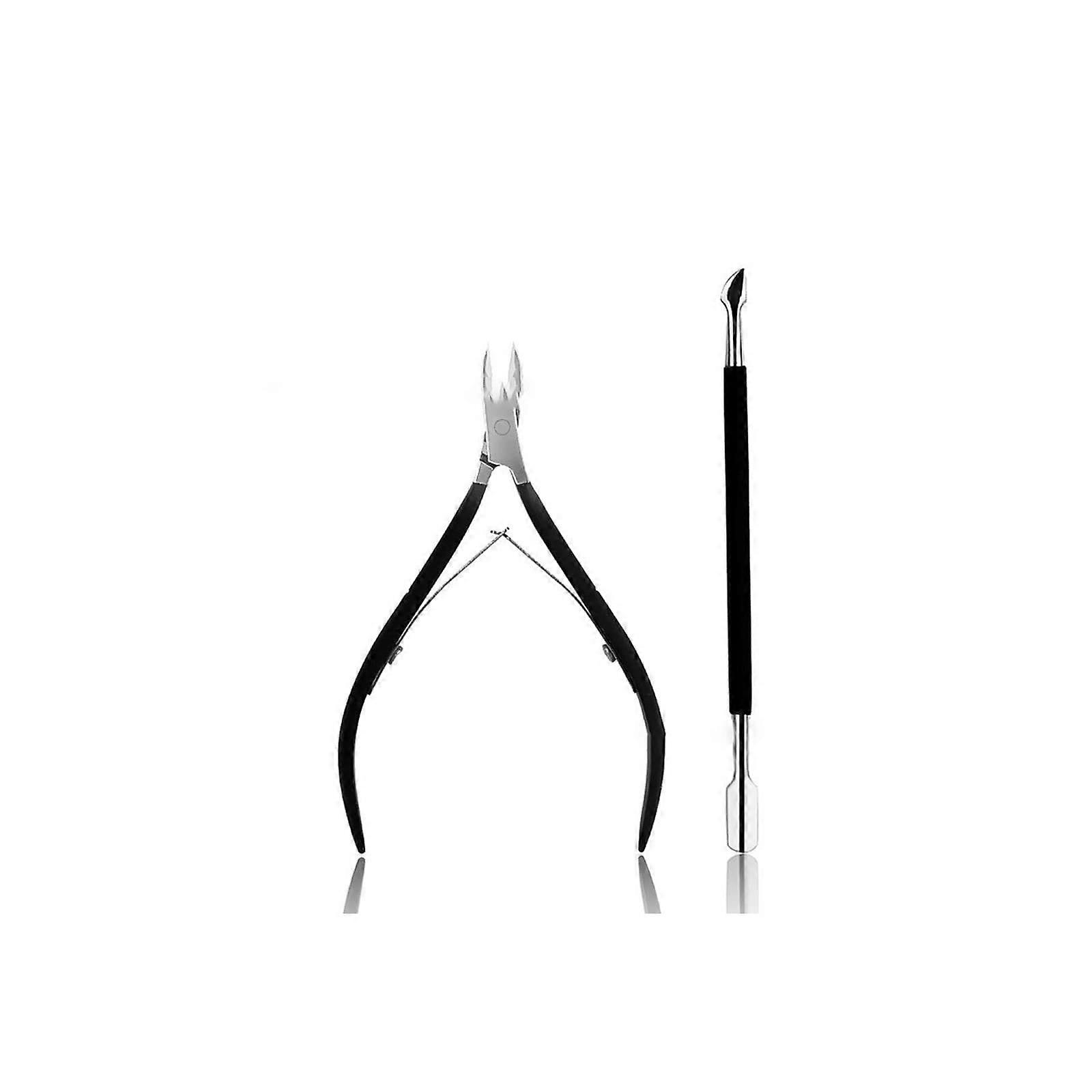 Professional Stainless Steel Cuticle Nipper with Sharp Precision Cutting and Ergonomic NonSlip Handle