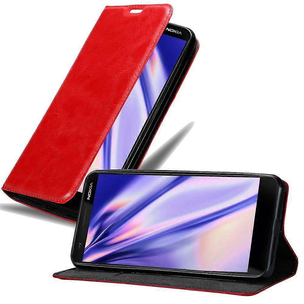 Nokia 3.1 Case - Protective Case with Stand Function and Card Slot