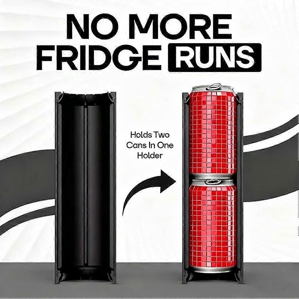 Double Can Cooler with Ultra Chill Insulation, Dual 12oz Beer and Soda Holder, Black