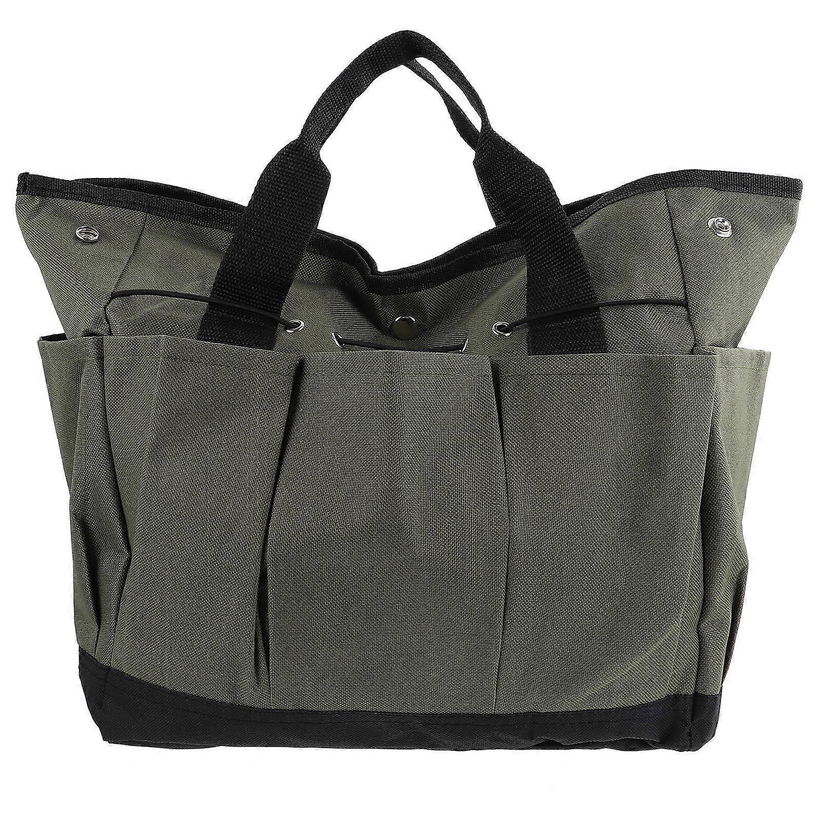 Tools Container for Storage Use 3Pcs Green Multi-Purpose Handbag