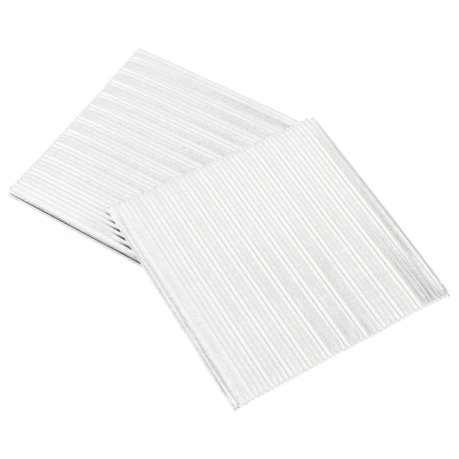 Biscuits Wrappers Silver Aluminum Foil for Wrapping 100Pcs Quantity