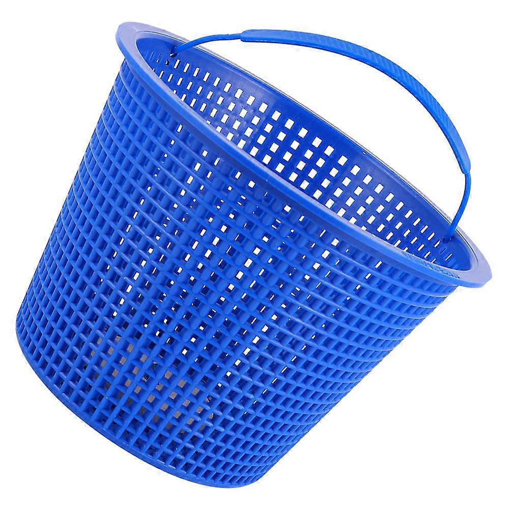 Anti Clogging Pool Basket Blue for Portable Swimming Pool Use
