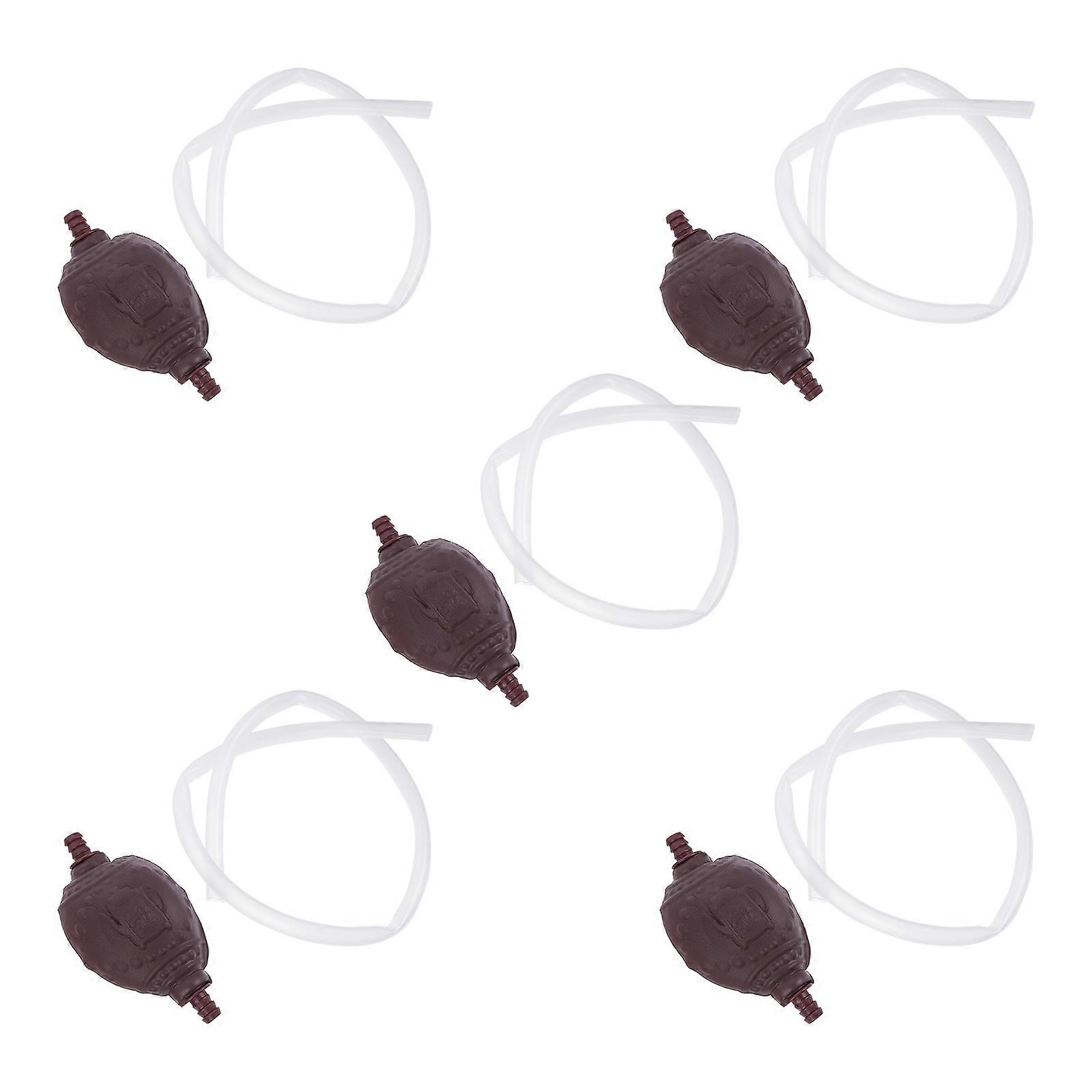 Tea Ceremony Drain Practical Tea Drain Hose with 5Sets White