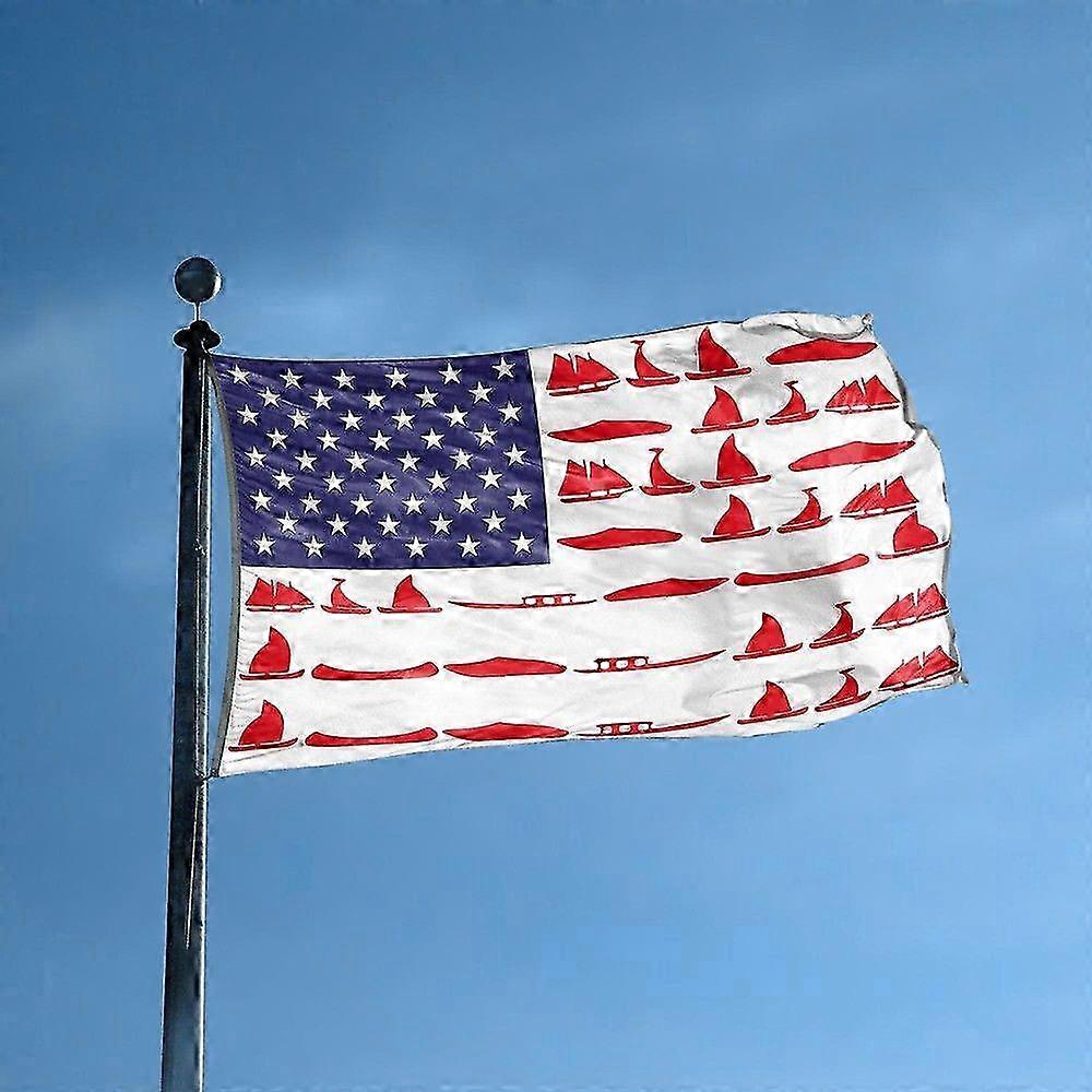 Boating Stripes American Flag