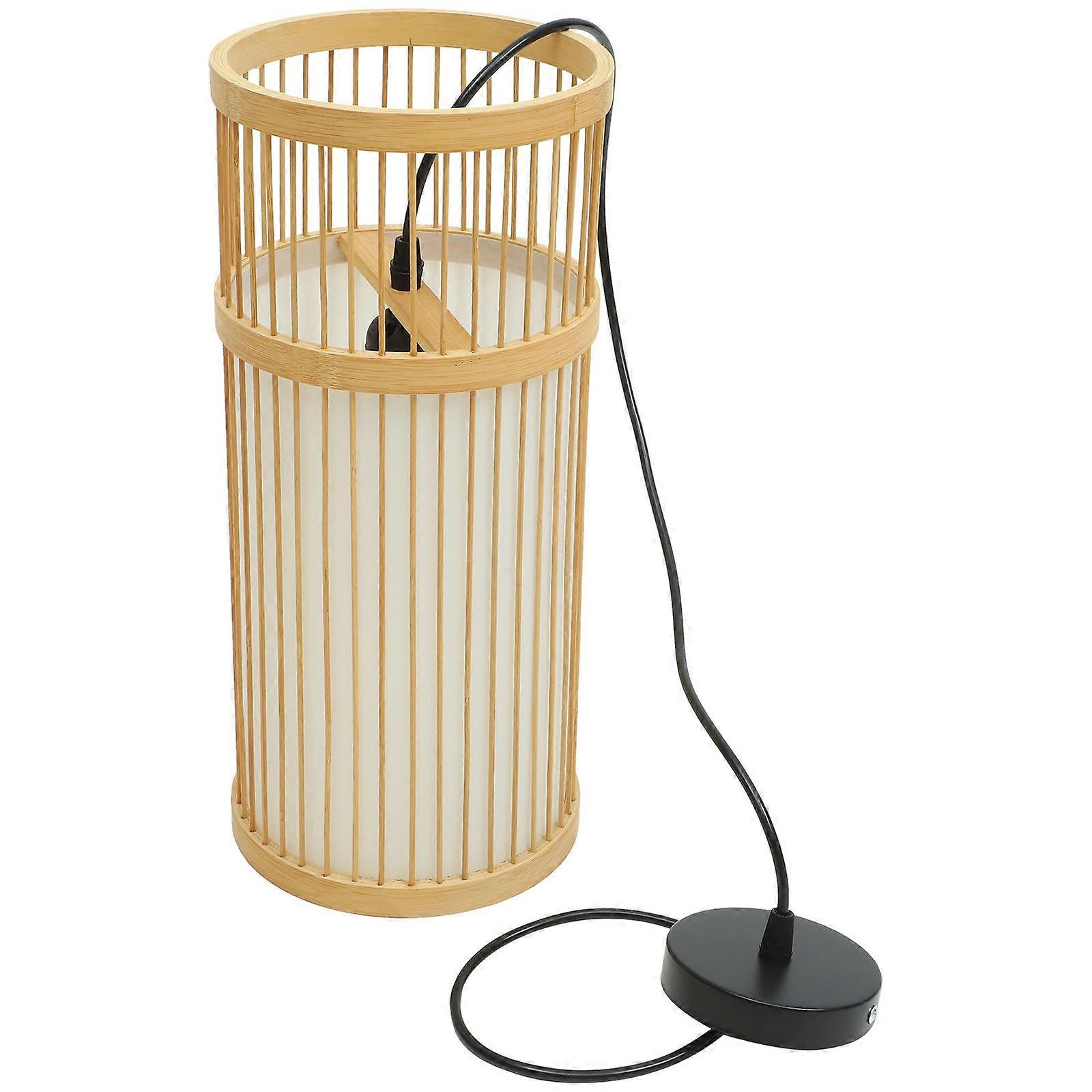 Bamboo Pendant Light Ceiling Lamp Chandelier for Home Office Hotel Restaurant